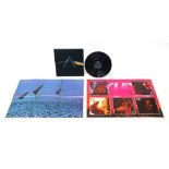 Pink Floyd Dark Side of the Moon vinyl LP with two posters, Harvest Stereo SHVL804 : For Further
