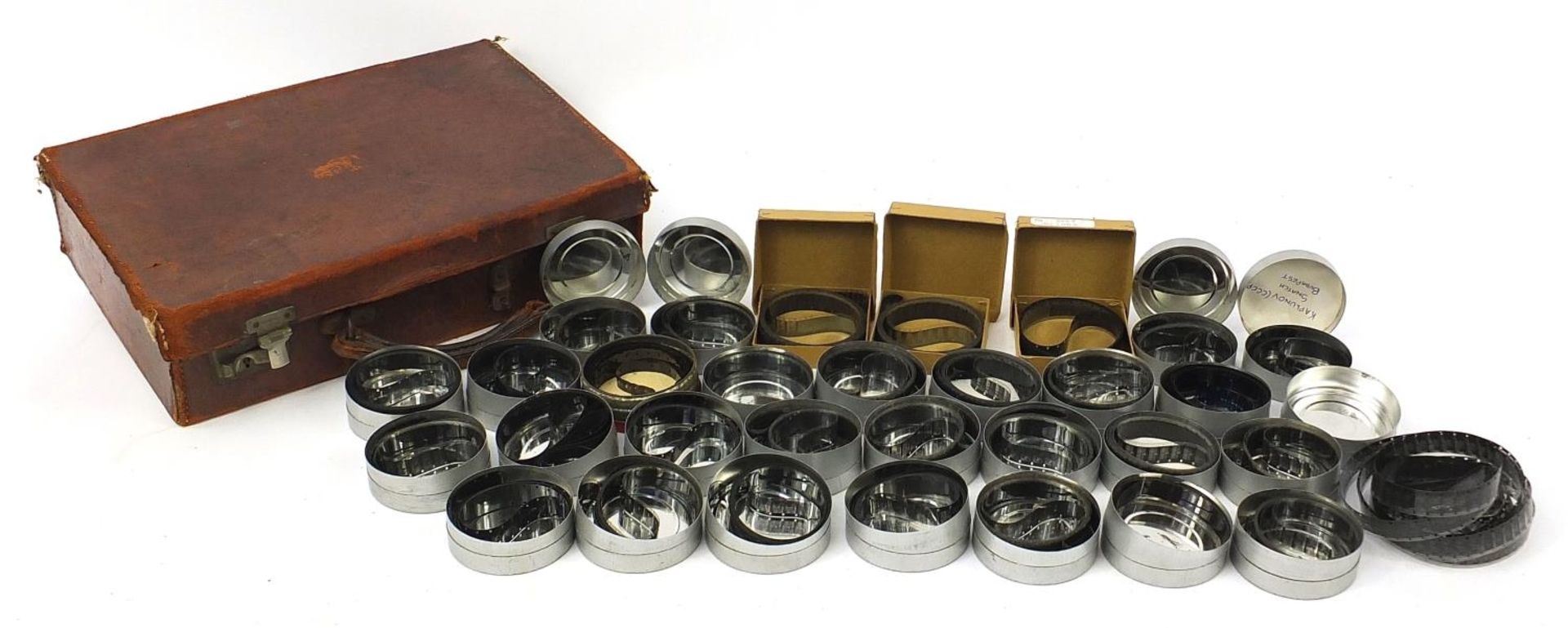 Collection of vintage Olympic black and white film reels : For Further Condition Reports Please