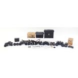 Vintage and later binoculars including Swift, Dolland and Nikon : For Further Condition Reports