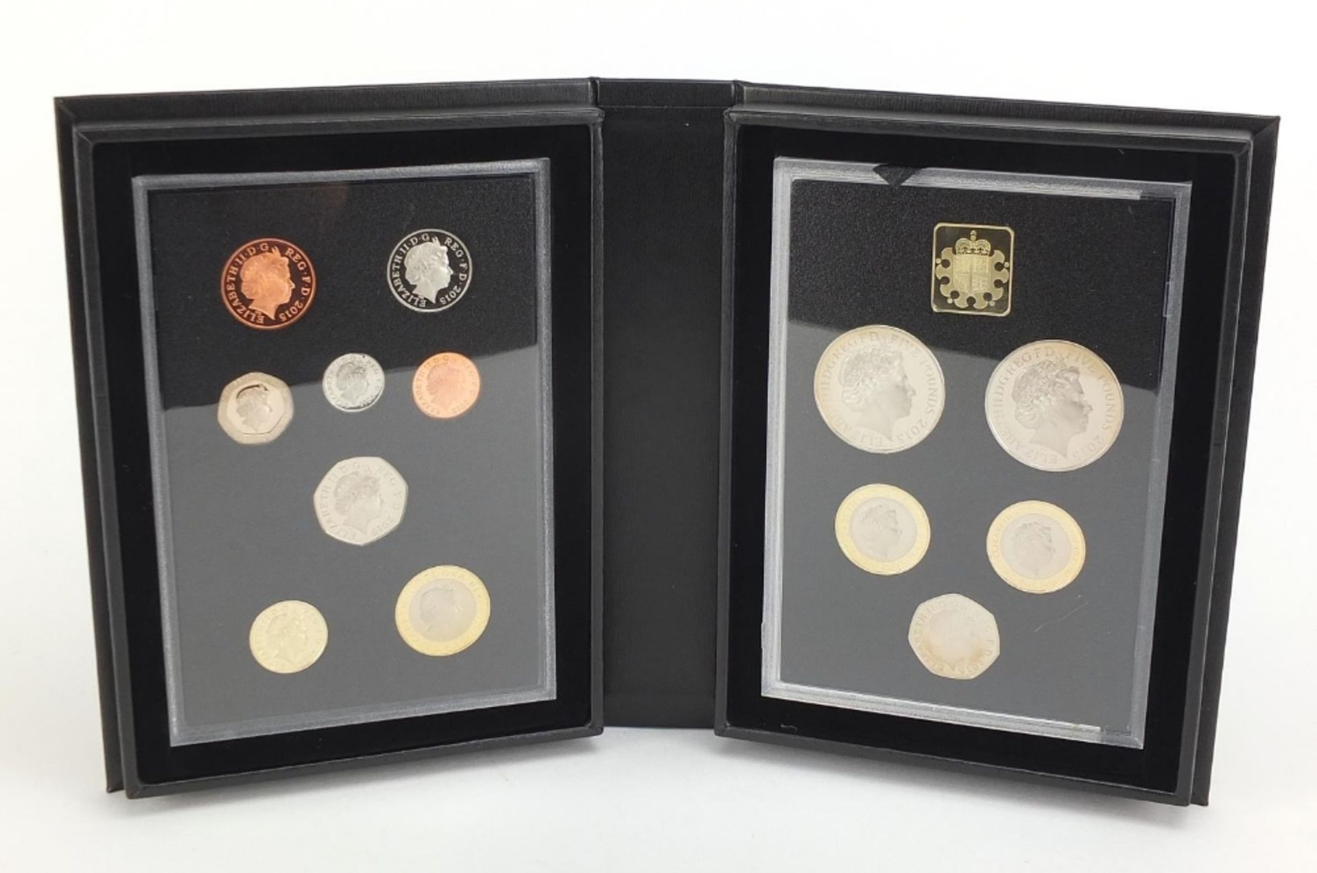 Elizabeth II 2015 proof collector coin set by The Royal Mint with slip case : For Further - Bild 2 aus 4
