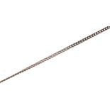 Platinum necklace, 46cm in length, 2.2g : For Further Condition Reports Please Visit Our Website -
