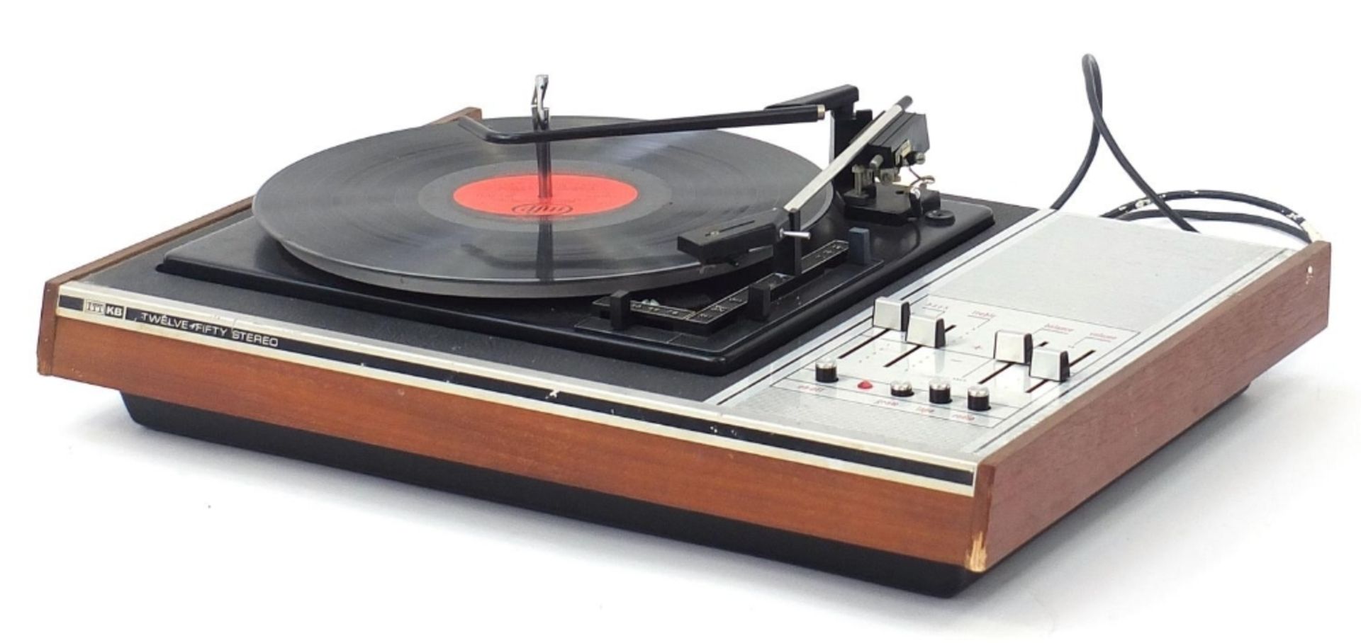 Vintage ITT KB Twelve-fifty stereo turntable : For Further Condition Reports Please Visit Our - Bild 2 aus 8