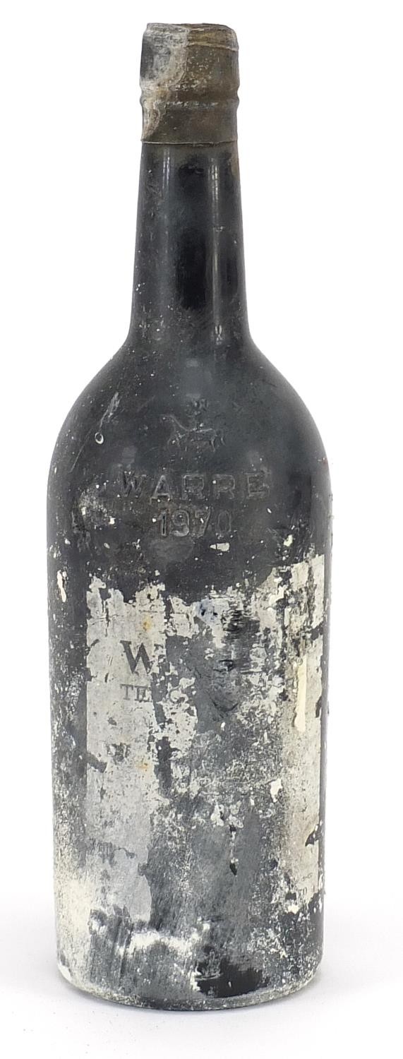 Bottle of 1970 Warres port : For Further Condition Reports Please Visit Our Website - Updated Daily