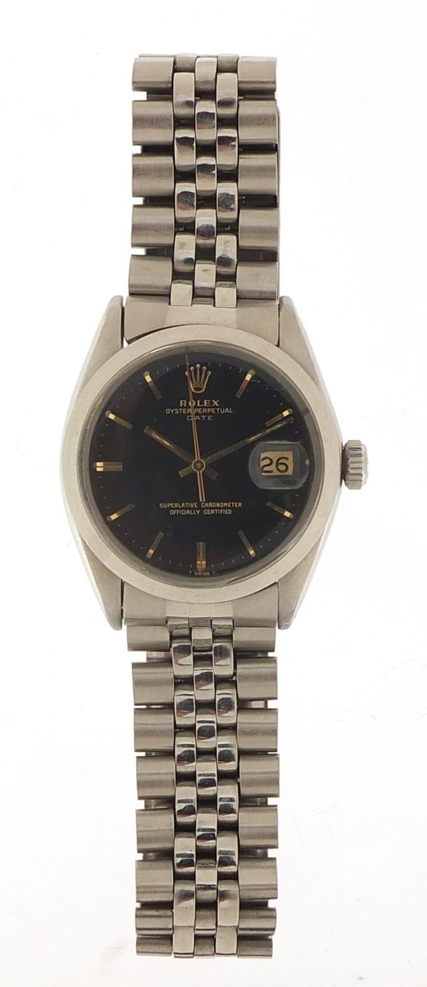 Rolex, gentlemen's Oysterdate Perpetual Date wristwatch, model 1500, serial number 2282229, 34mm - Image 2 of 5