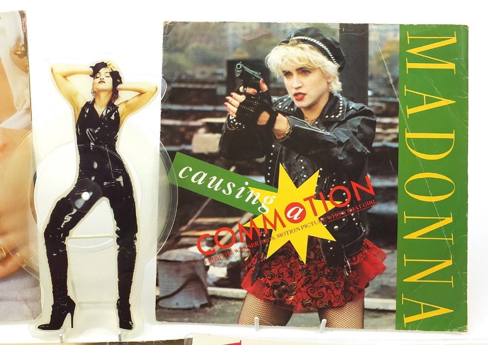 Madonna picture discs and vinyl LP's together with five Beatles Walton photographic slides including - Image 3 of 6