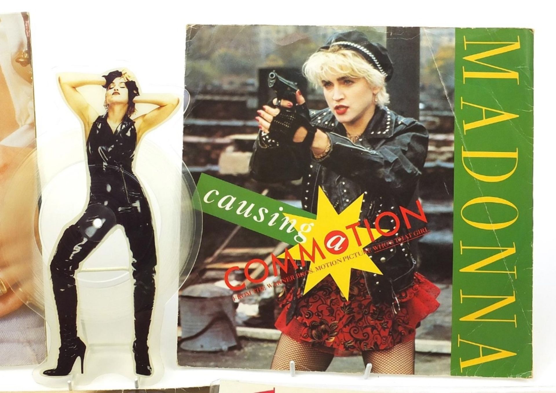 Madonna picture discs and vinyl LP's together with five Beatles Walton photographic slides including - Bild 3 aus 6