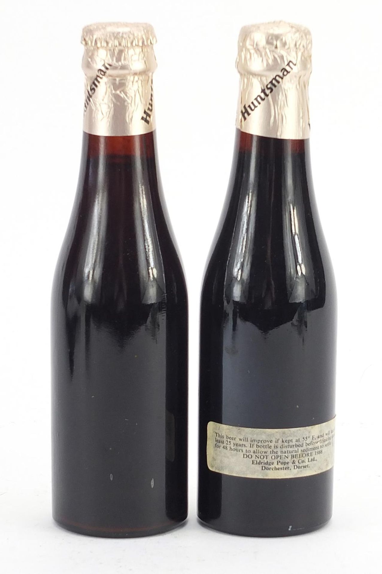 Two commemorative bottles of alcohol comprising Coronation Brew Thomas Hardy's ale : For Further - Image 2 of 3