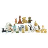 Collection of Wade figures and animals including limited edition and membership pieces, Scoobie &