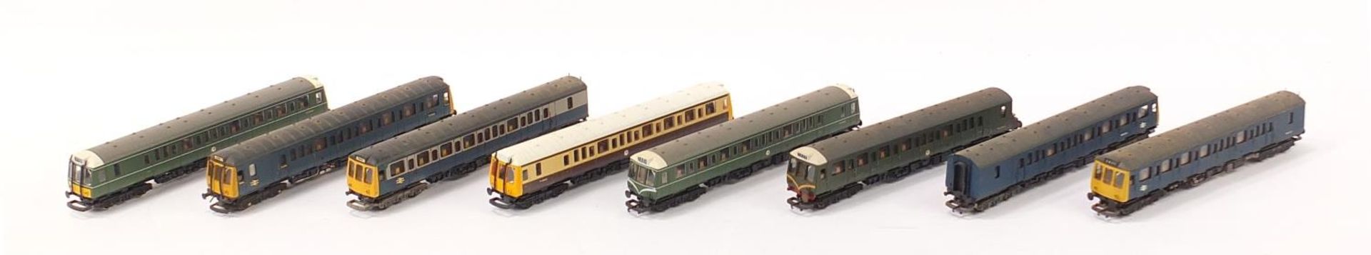 Eight Lima 00 gauge DMU locomotives : For Further Condition Reports Please Visit Our Website -