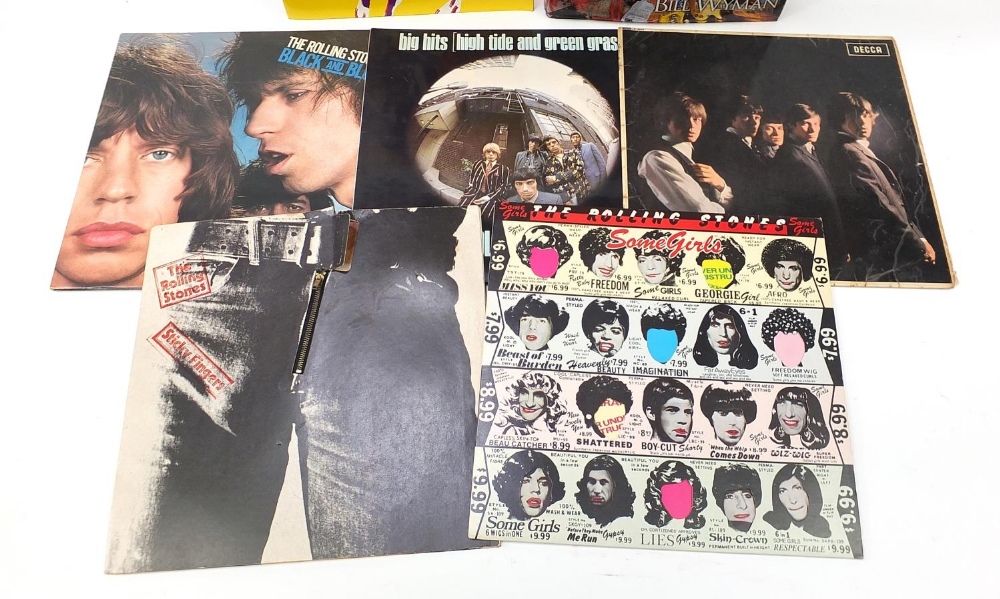 The Rolling Stones vinyl LP's and collectables including Urban Jungle Europe 1994 tour program, - Image 3 of 3