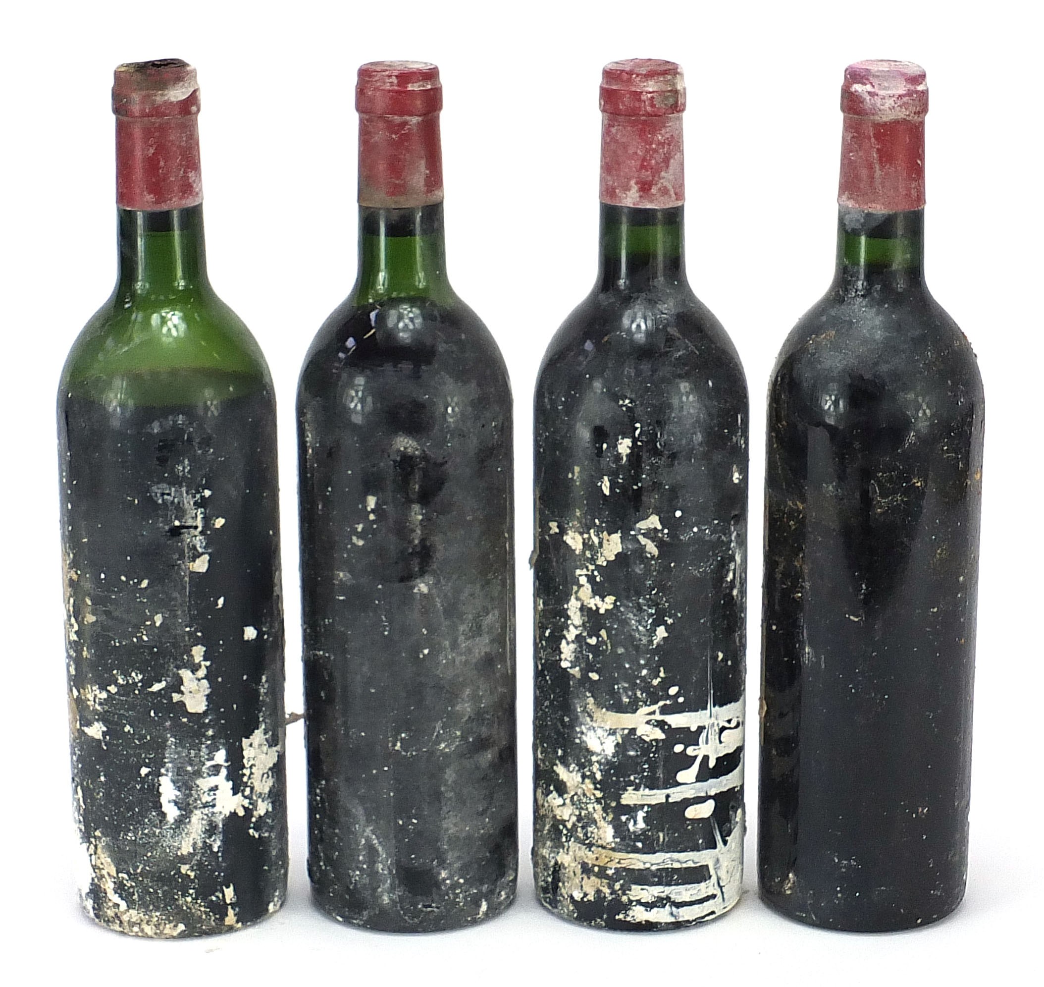 Four bottles of Clos Fourtet St Emilion 1er Grande Cru red wine, two bottles dated 1978 : For - Image 2 of 2