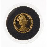 Elizabeth II 1994 Isle of Man 1/20th ounce gold angel, 4.6g including capsule : For Further