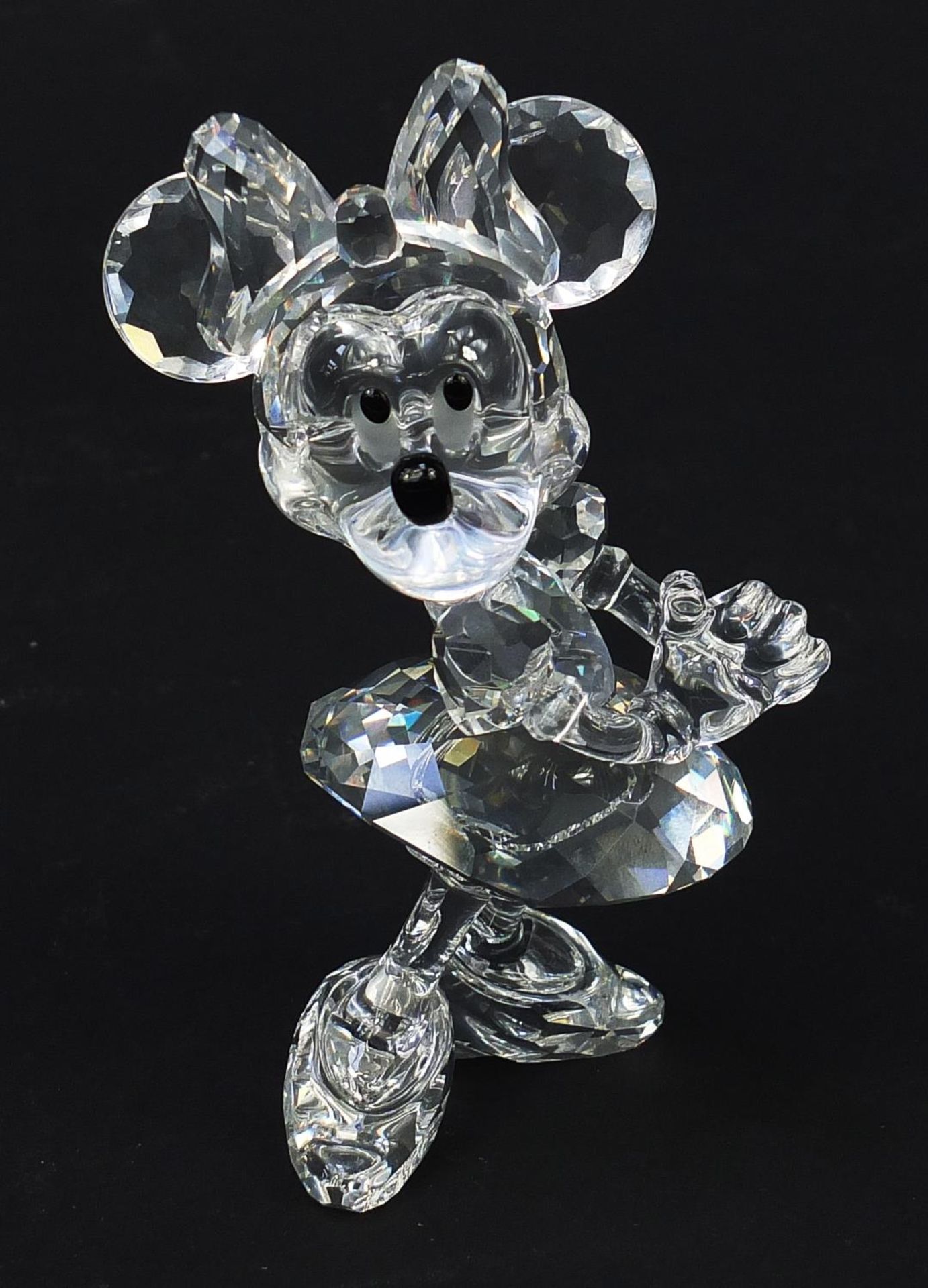 Swarovski Crystal Minnie Mouse figure with box from the Disney Showcase Collection, 11cm high : - Image 3 of 5