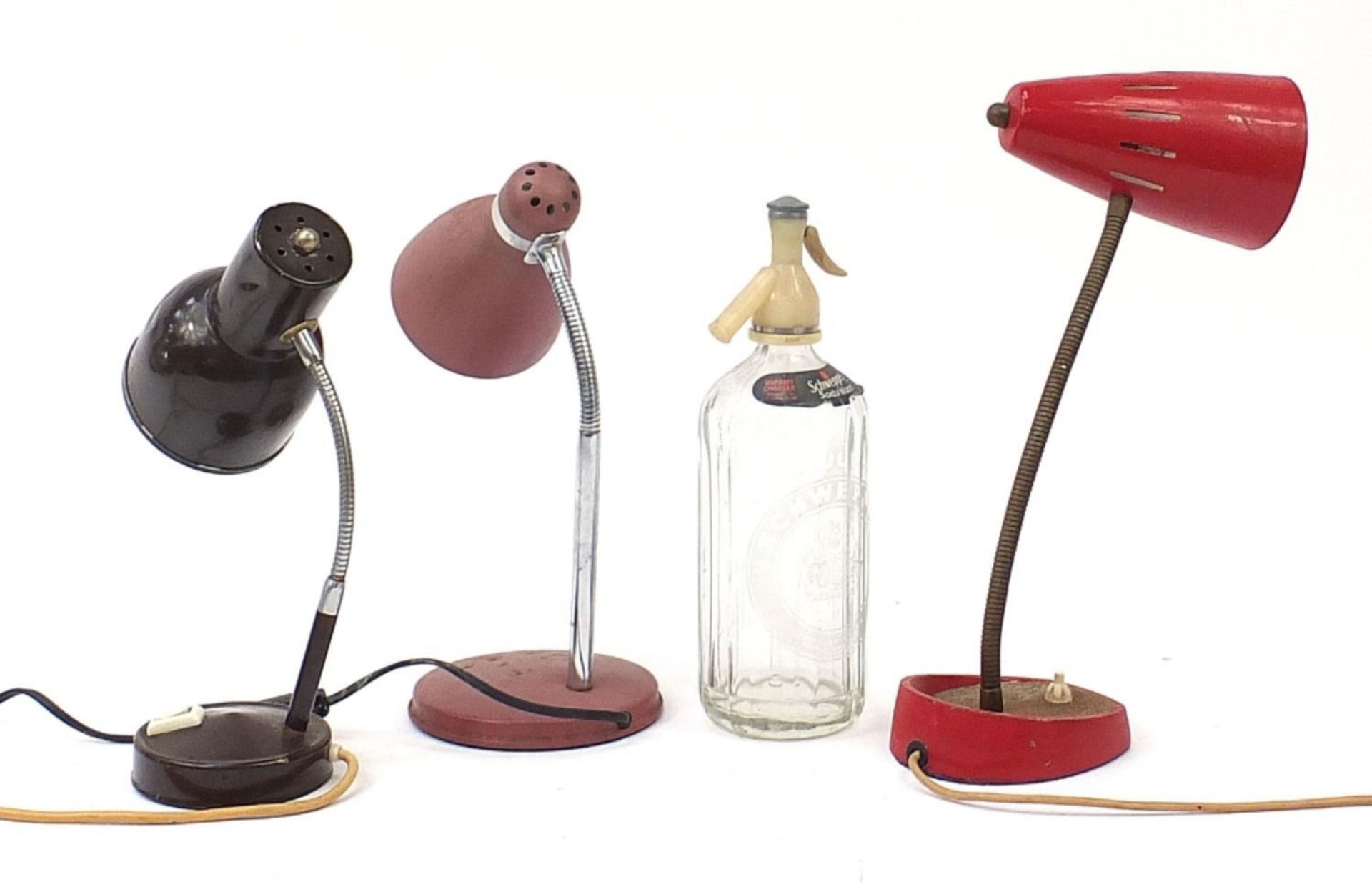 1970's collectables including a Smith's Sectric wall clock, three lamps and a Schweppes soda - Bild 9 aus 9