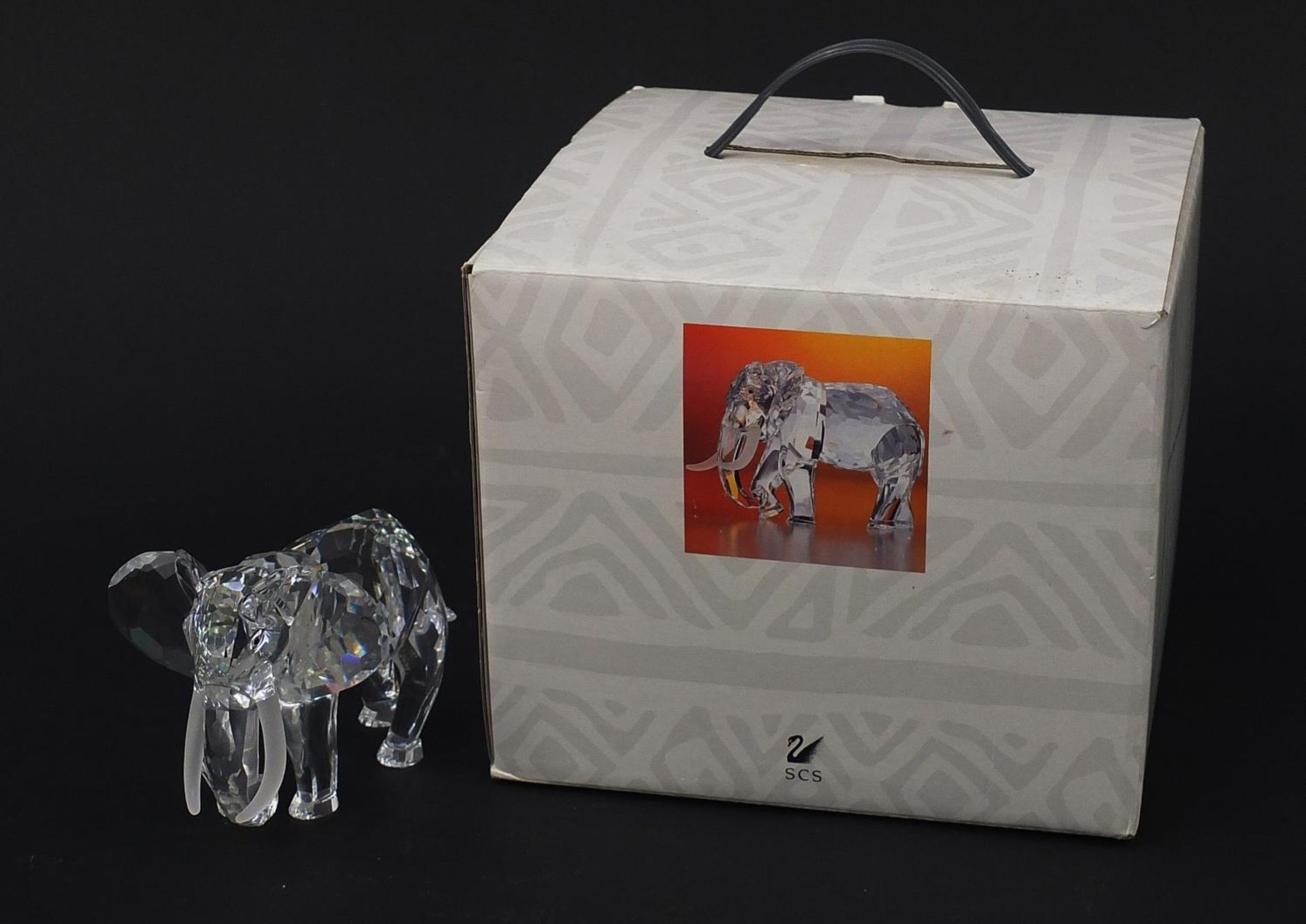 Swarovski Crystal Inspiration Africa elephant, Annual Edition 1993 with box, 10cm in length : For - Bild 2 aus 5