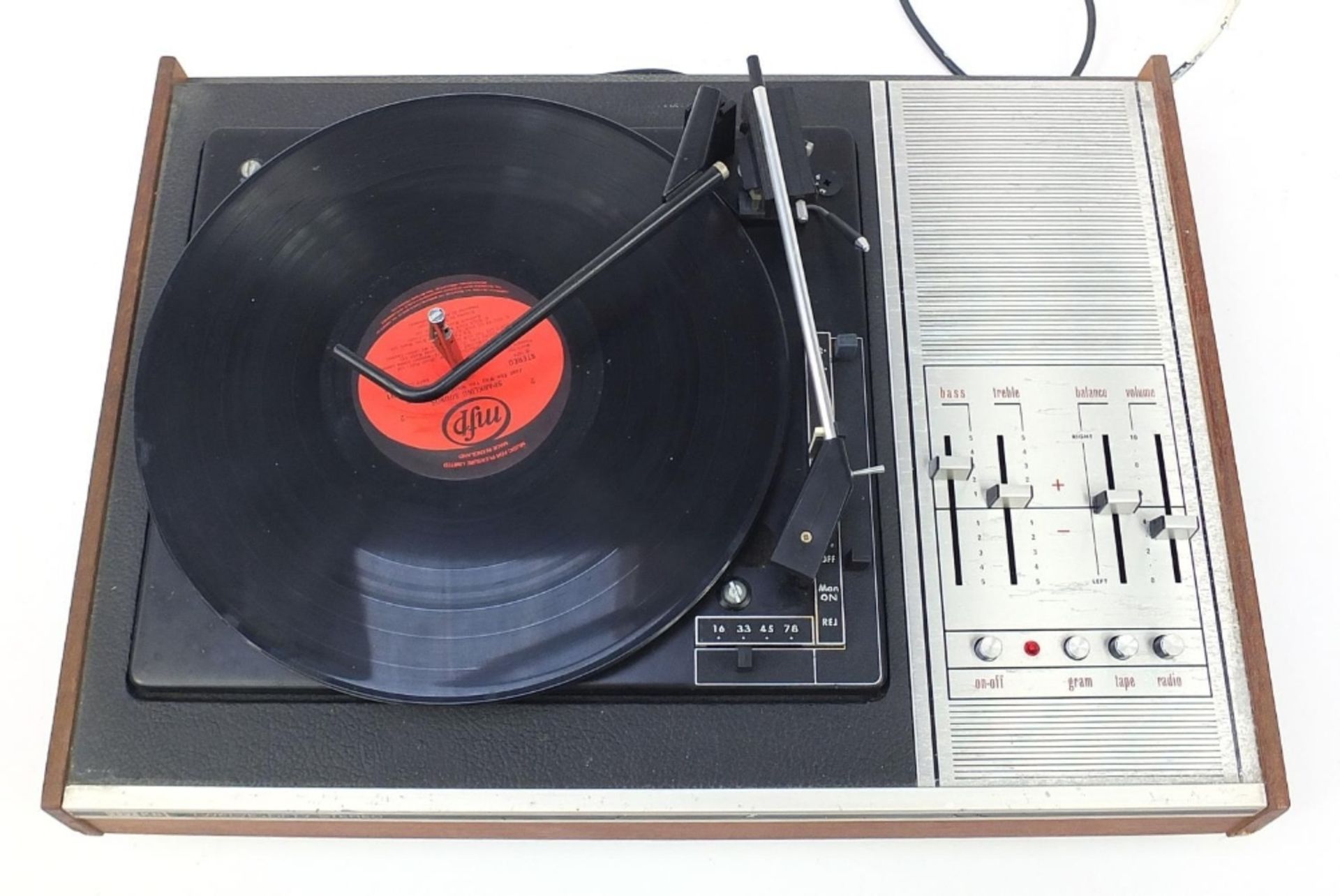 Vintage ITT KB Twelve-fifty stereo turntable : For Further Condition Reports Please Visit Our - Bild 4 aus 8