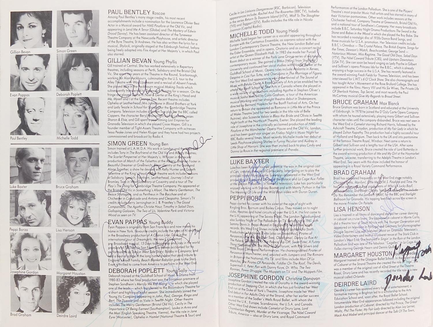 Collection of vintage signed theatre programmes including Judi Dench, Dame Gladys Cooper, Tommy - Image 26 of 29