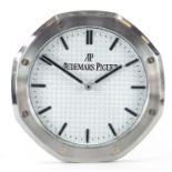 Audemars Piguet design dealer's display wall clock, 34.5cm in diameter : For Further Condition