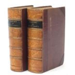 The Pictorial History of Scotland by James Taylor, two 19th century hardback books volumes one and