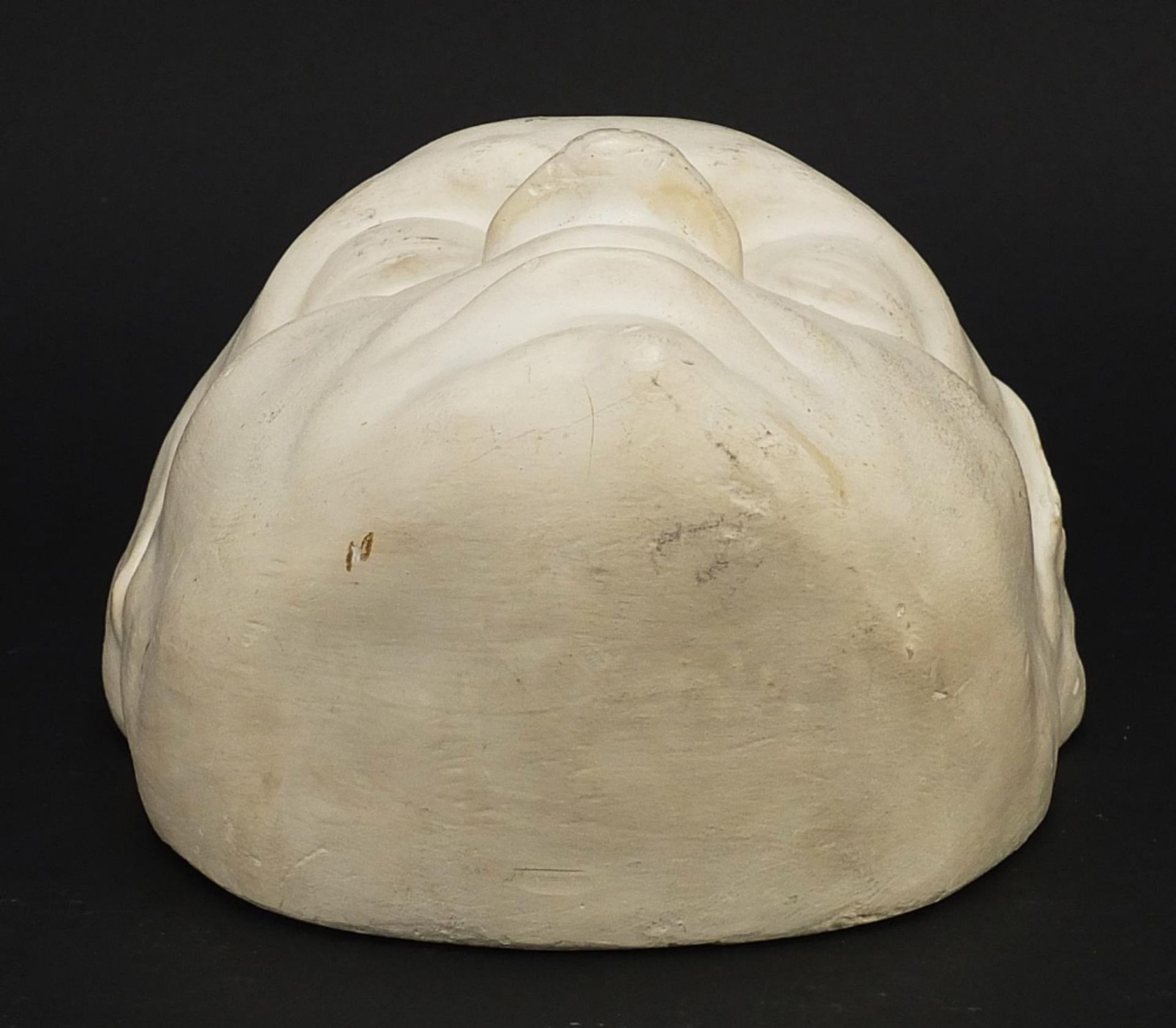 Plaster death mask of Beethoven, 22cm high : For Further Condition Reports Please Visit Our - Image 2 of 5