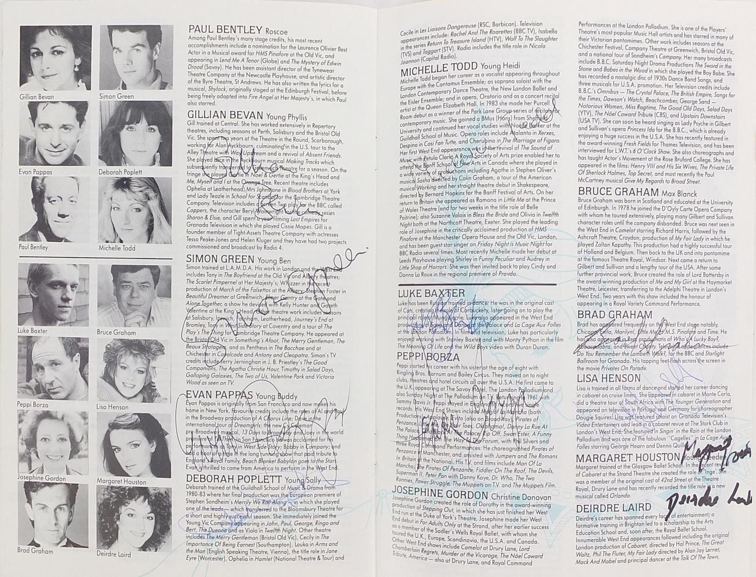Collection of vintage signed theatre programmes including Judi Dench, Dame Gladys Cooper, Tommy - Image 25 of 29