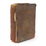 Antique leather bound Book of Common Prayer : For Further Condition Reports Please Visit Our Website