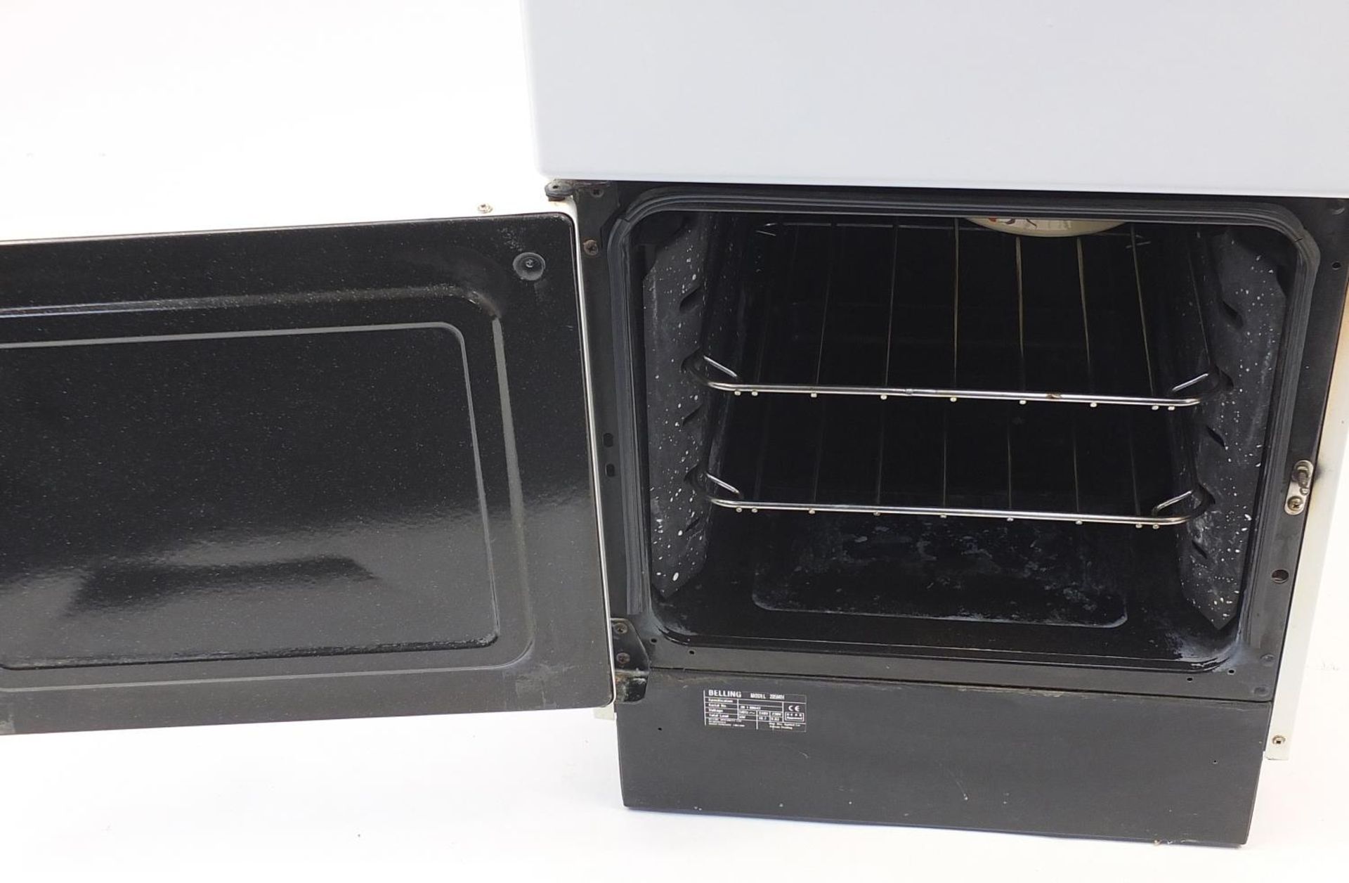 Belling Compact electric cooker, 123cm H x 50cm W x 57cm D : For Further Condition Reports Please - Bild 4 aus 6