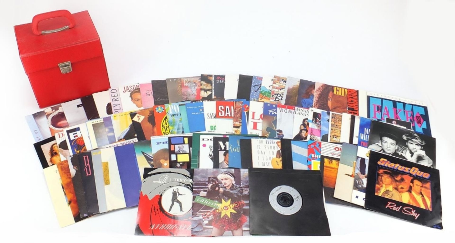 45rpm records including Madonna, Duran Duran, Phil Collins, Kylie Minogue and Guns & Roses : For