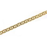 14ct gold fancy link necklace, 52cm in length, 16.7g : For Further Condition Reports Please Visit