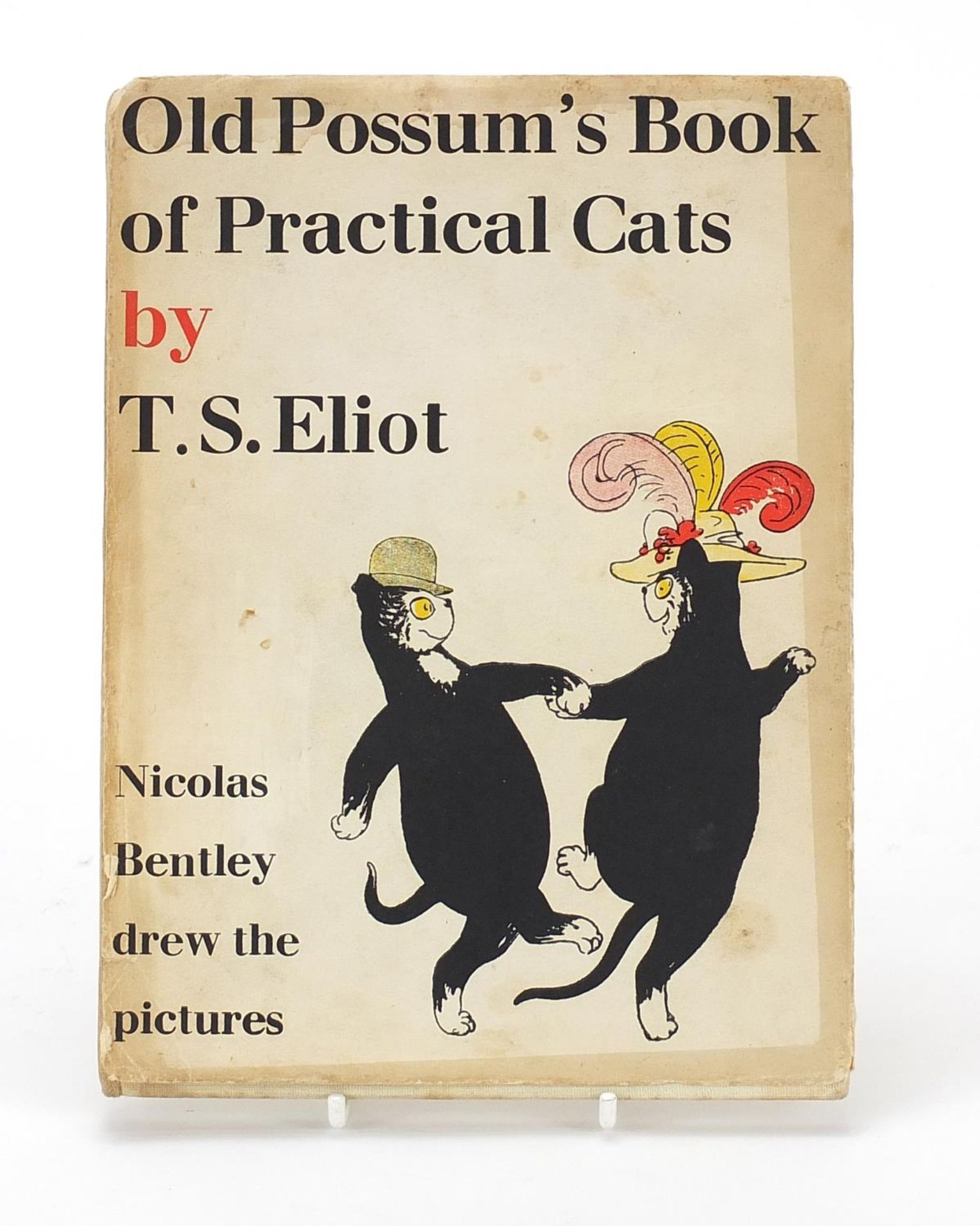 Old Possum's Book of Practical Cats by T S Eliot, hardback book with dust jacket : For Further