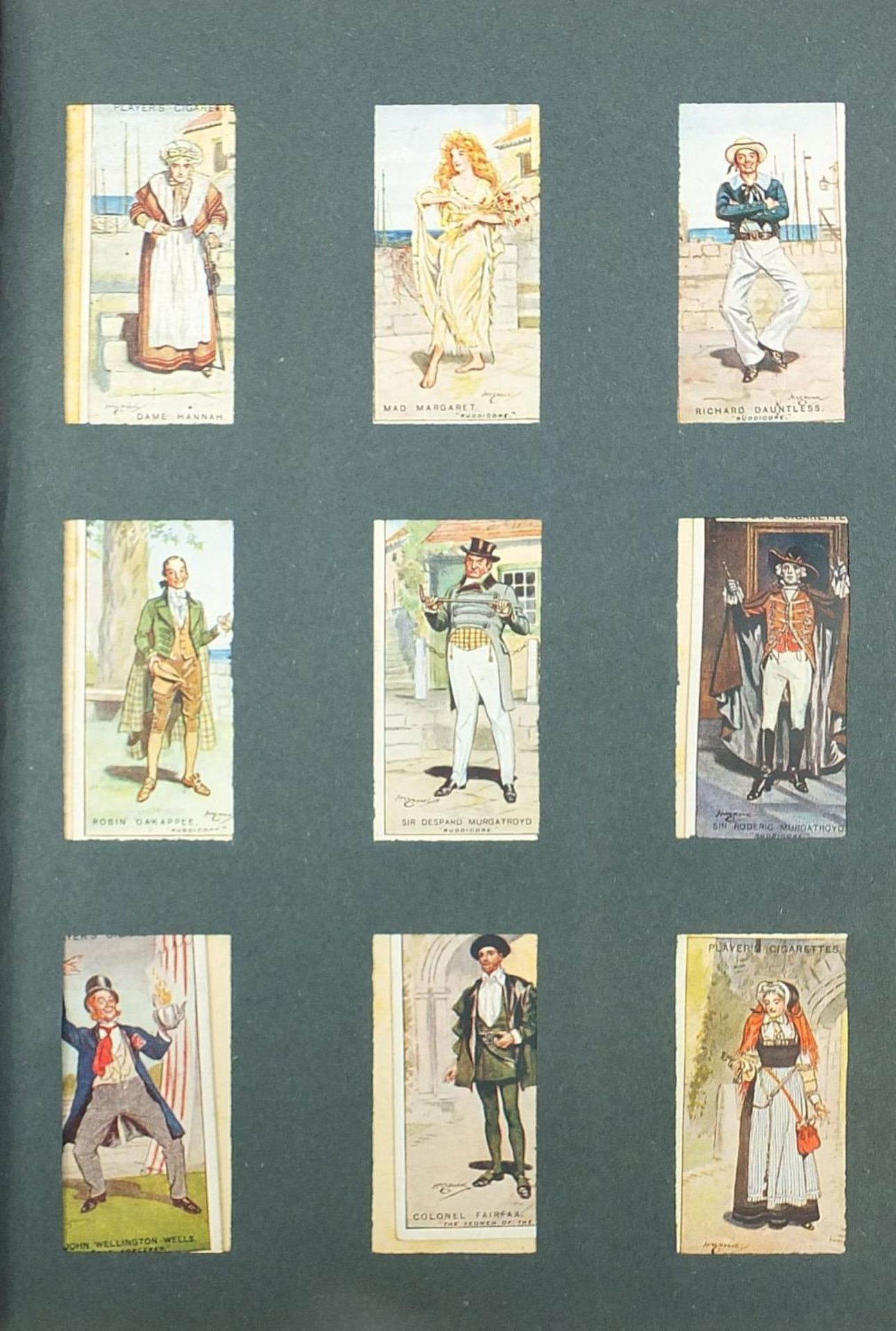 Collection of cigarette cards arranged in nine albums including jockeys, soldiers in military dress, - Image 8 of 22