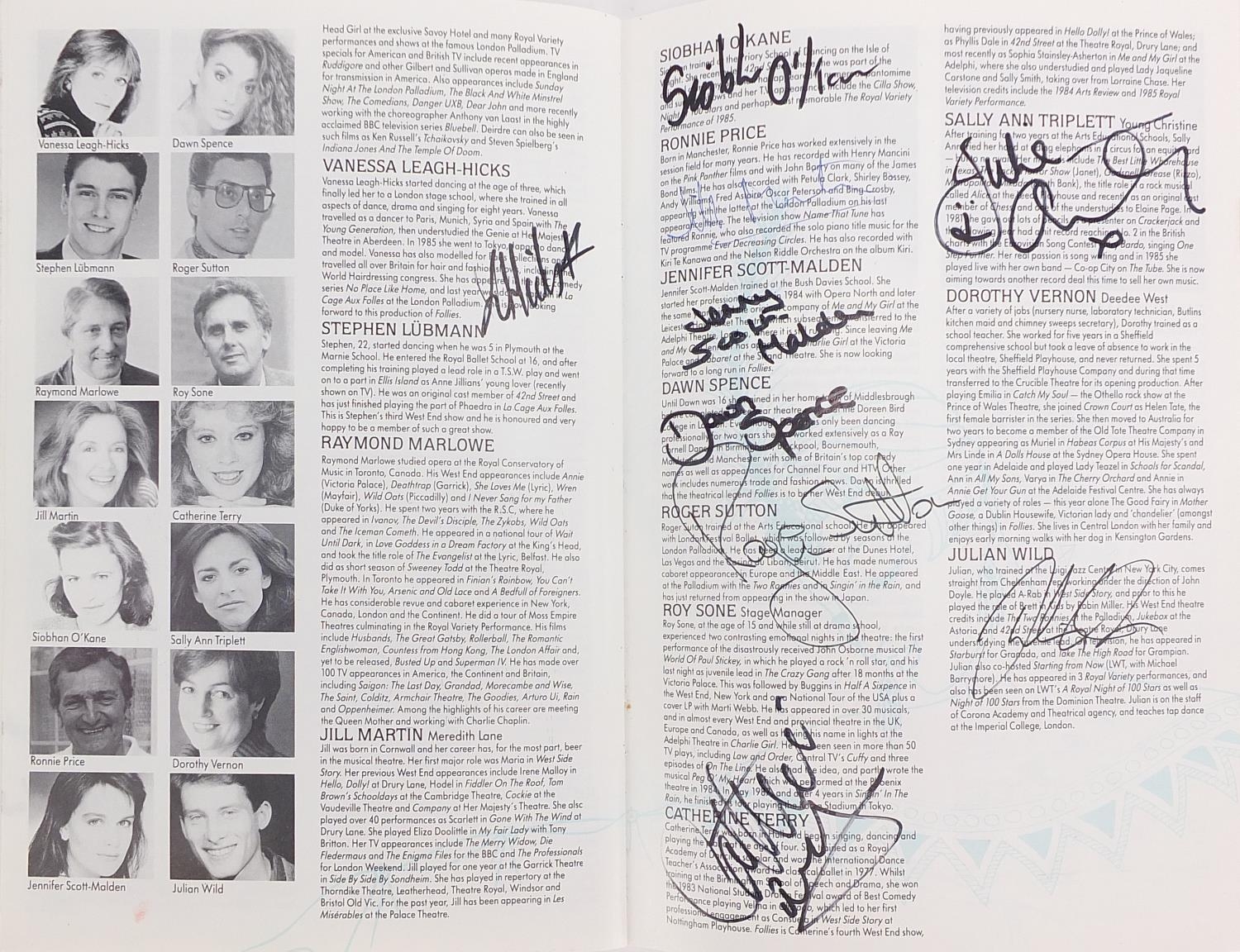 Collection of vintage signed theatre programmes including Judi Dench, Dame Gladys Cooper, Tommy - Image 27 of 29