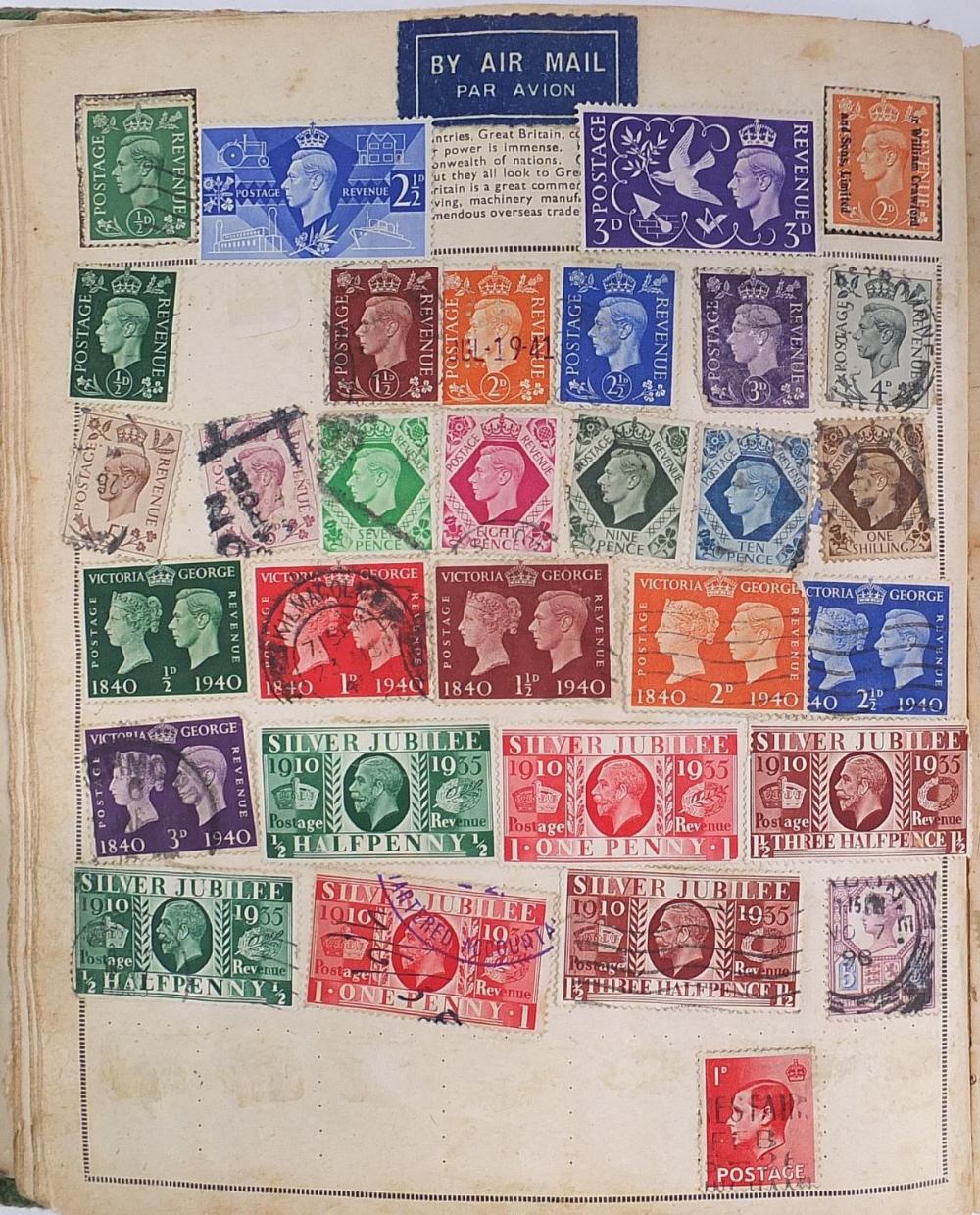 Victorian and later British and world stamps arranged in two albums including Penny Reds : For - Image 3 of 12