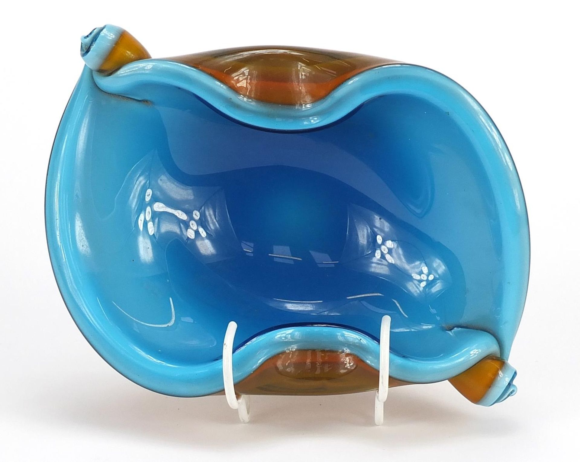 Dino Martens, Murano art glass bowl, 25cm wide : For Further Condition Reports Please Visit Our - Bild 3 aus 4