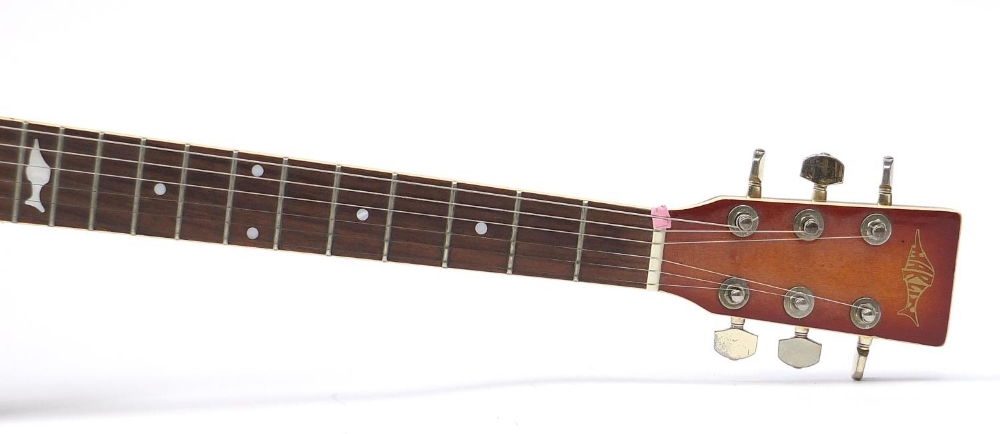 Marlin six string acoustic guitar model MF2-7, 102.5cm in length : For Further Condition Reports - Image 2 of 9