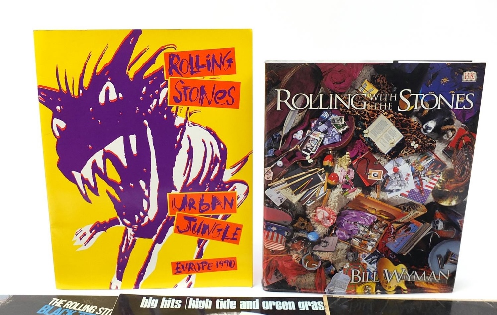 The Rolling Stones vinyl LP's and collectables including Urban Jungle Europe 1994 tour program, - Image 2 of 3