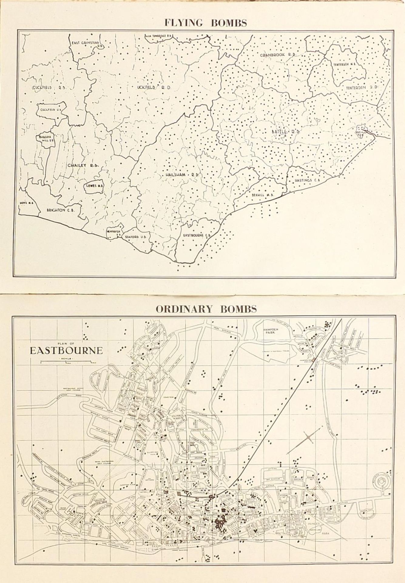 A Complete Record of Nearly 60 Years of War in Eastbourne, black and white magazine with military - Image 6 of 6