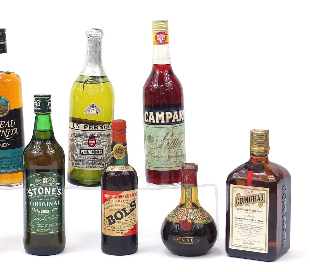 Vintage and later alcohol including Bacardi rum, Cointreau and Bols : For Further Condition - Image 3 of 5