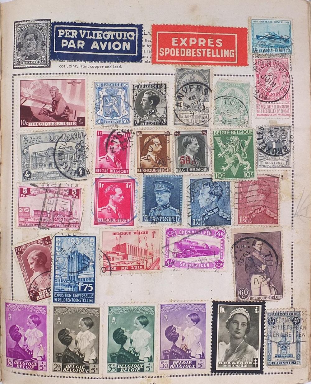 Victorian and later British and world stamps arranged in two albums including Penny Reds : For - Image 6 of 12