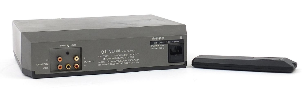 Quad 66 CD player : For Further Condition Reports Please Visit Our Website - Updated Daily - Image 2 of 3