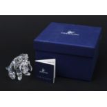 Swarovski Crystal Eyeore elephan with box from the Disney Showcase Collection, 6.5cm high : For