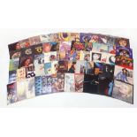 Vinyl LP's including Juicy Lucy Lie Back and Enjoy it on Vertigo, The Beatles, Rod Stewart, Leo