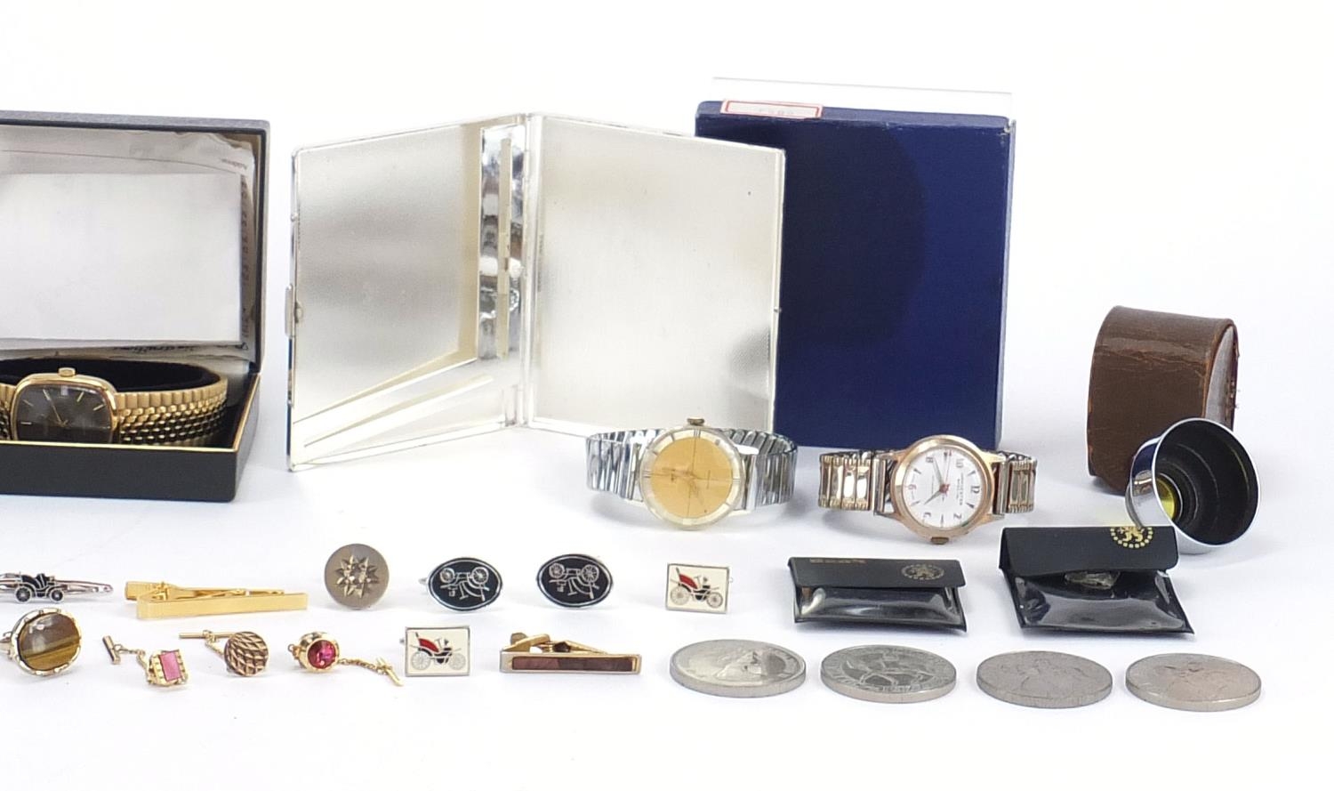 Sundry items including wristwatches, cufflinks and a Comet camera : For Further Condition Reports - Image 3 of 7