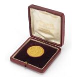 Olympic interest Amateur Athletic Association Championship 15ct gold medal won by George Nicol,