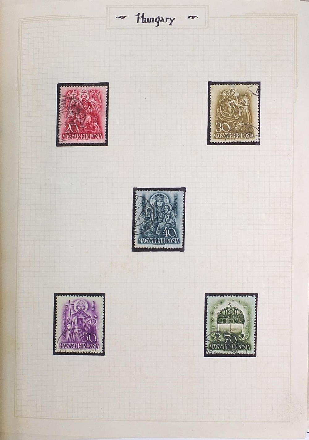 Victorian and later British and world stamps arranged in two albums including Penny Reds : For - Image 11 of 12