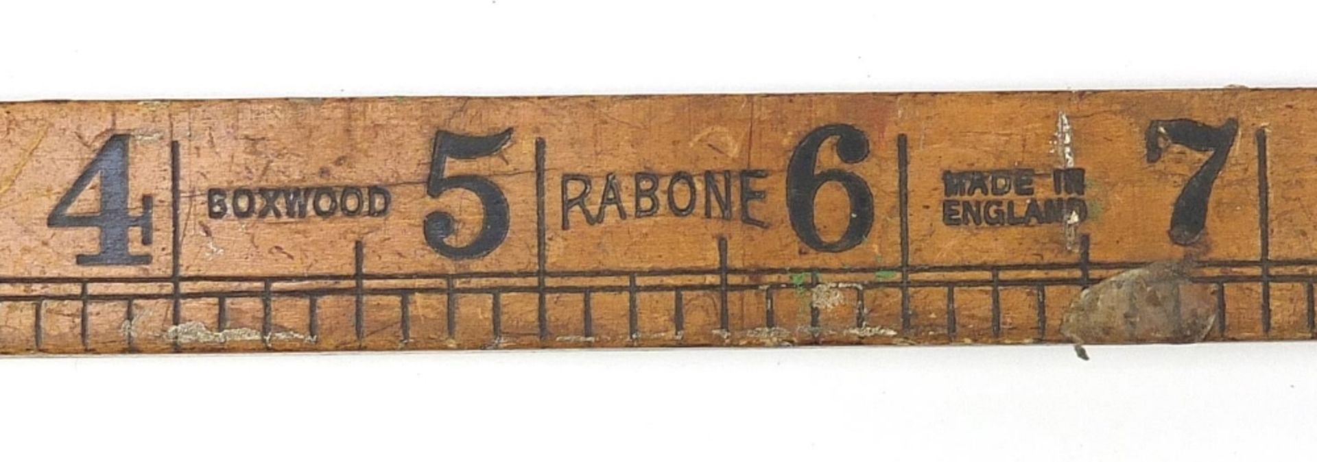 Antique and later rules, levels and a smoothing plane including J Rabone & Sons : For Further - Bild 6 aus 8