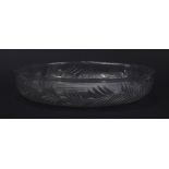 19th century cut glass fruit bowl, 35.5cm in diameter : For Further Condition Reports Please Visit