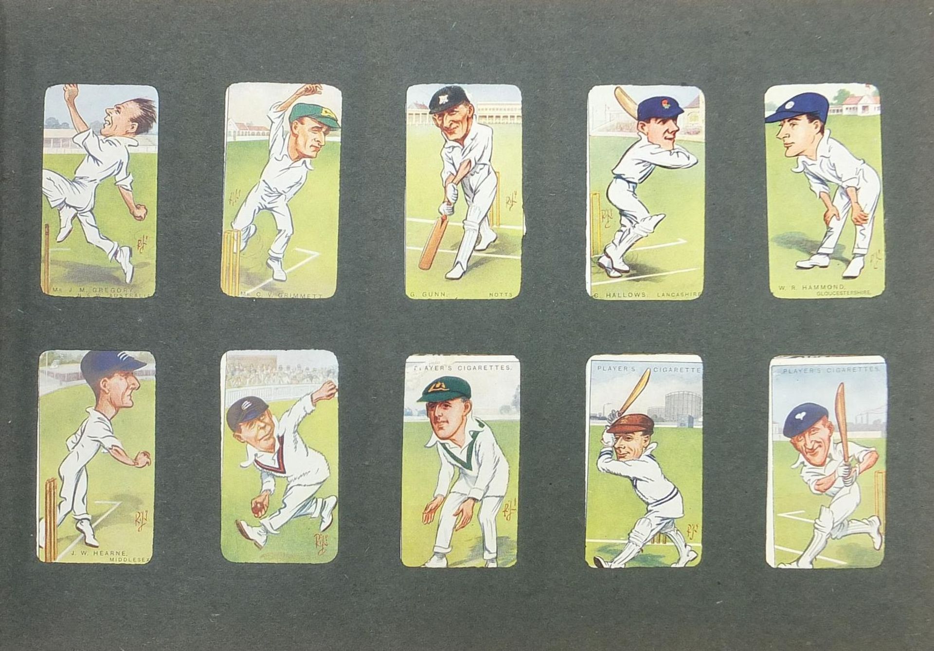 Collection of cigarette cards arranged in nine albums including jockeys, soldiers in military dress, - Bild 17 aus 22
