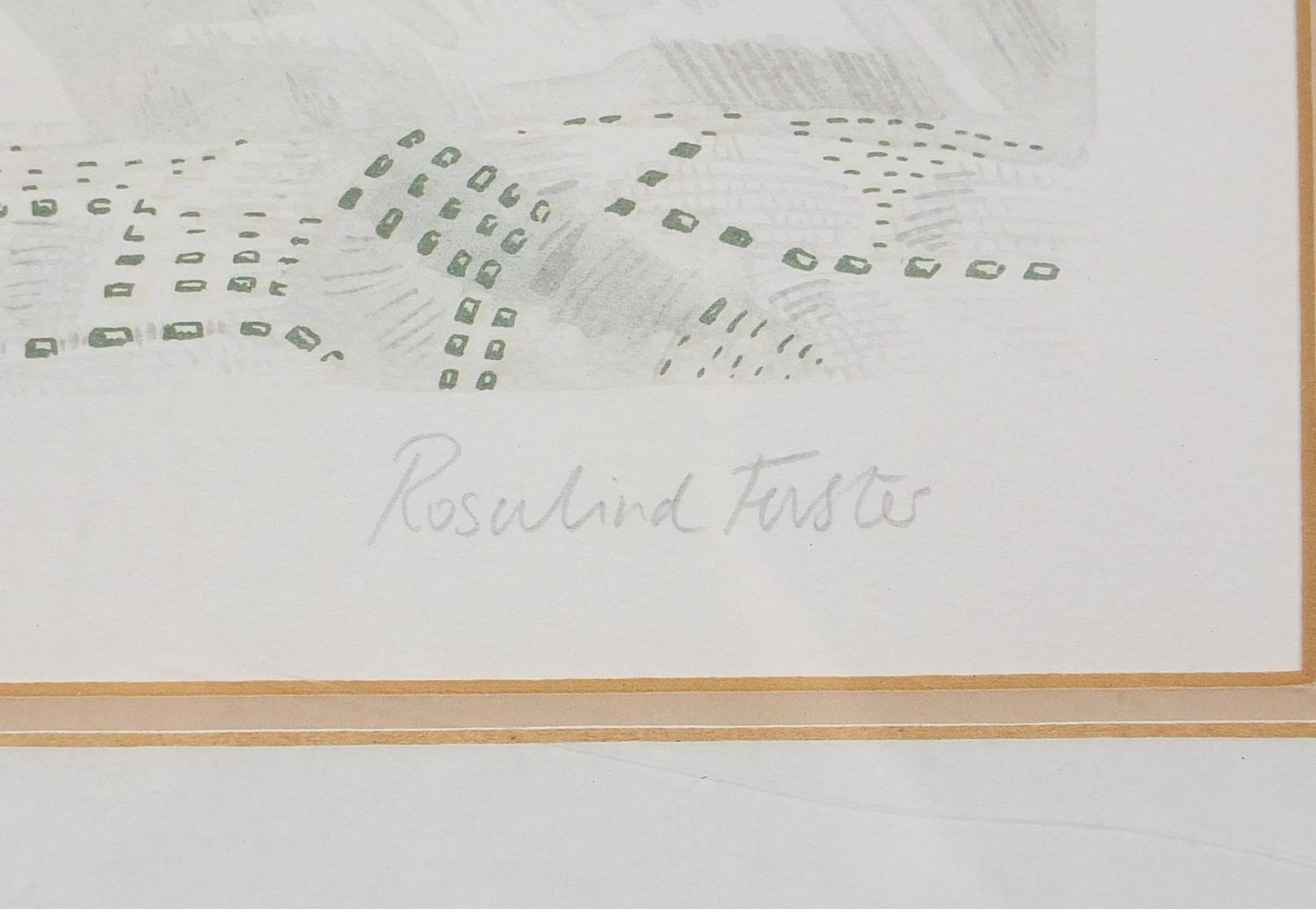 Rosalind Forster - Still life flowers, pencil signed print in colour, limited edition 147/150, - Bild 3 aus 4