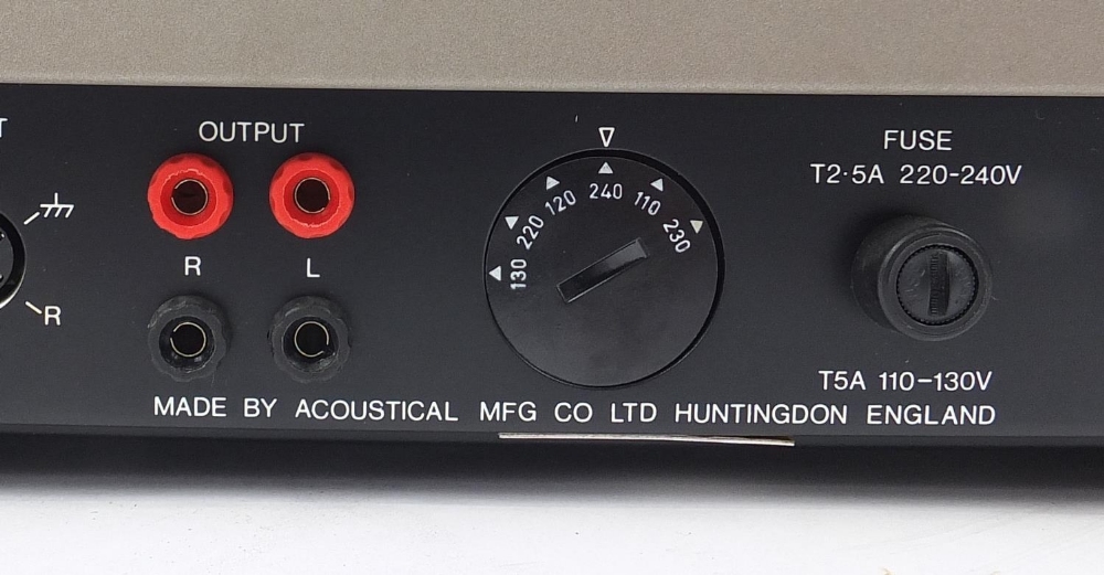 Quad 405-2 amplifier : For Further Condition Reports Please Visit Our Website - Updated Daily - Image 3 of 4